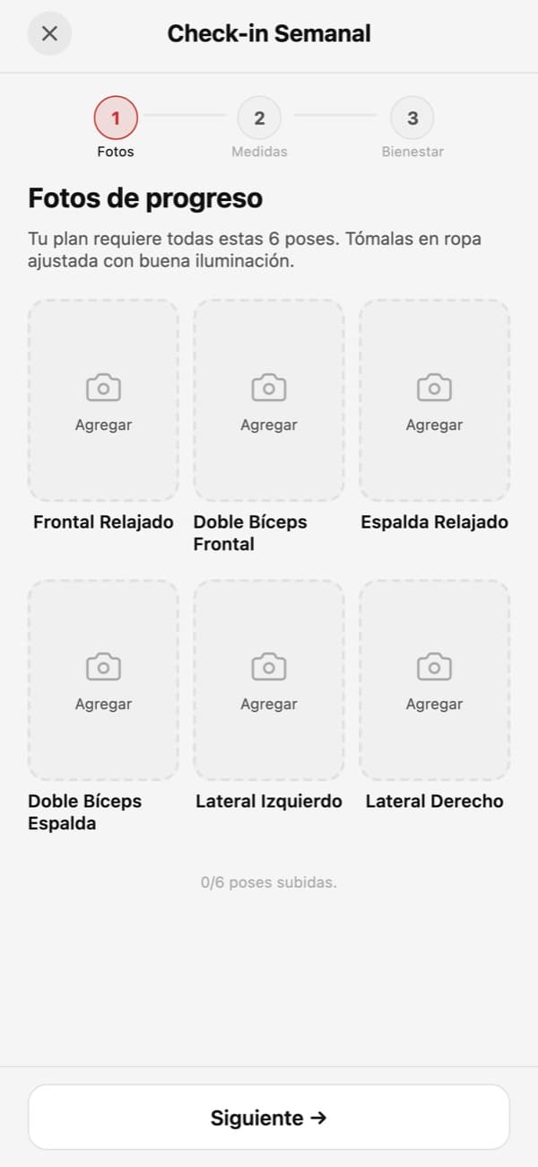 Check-in guiado